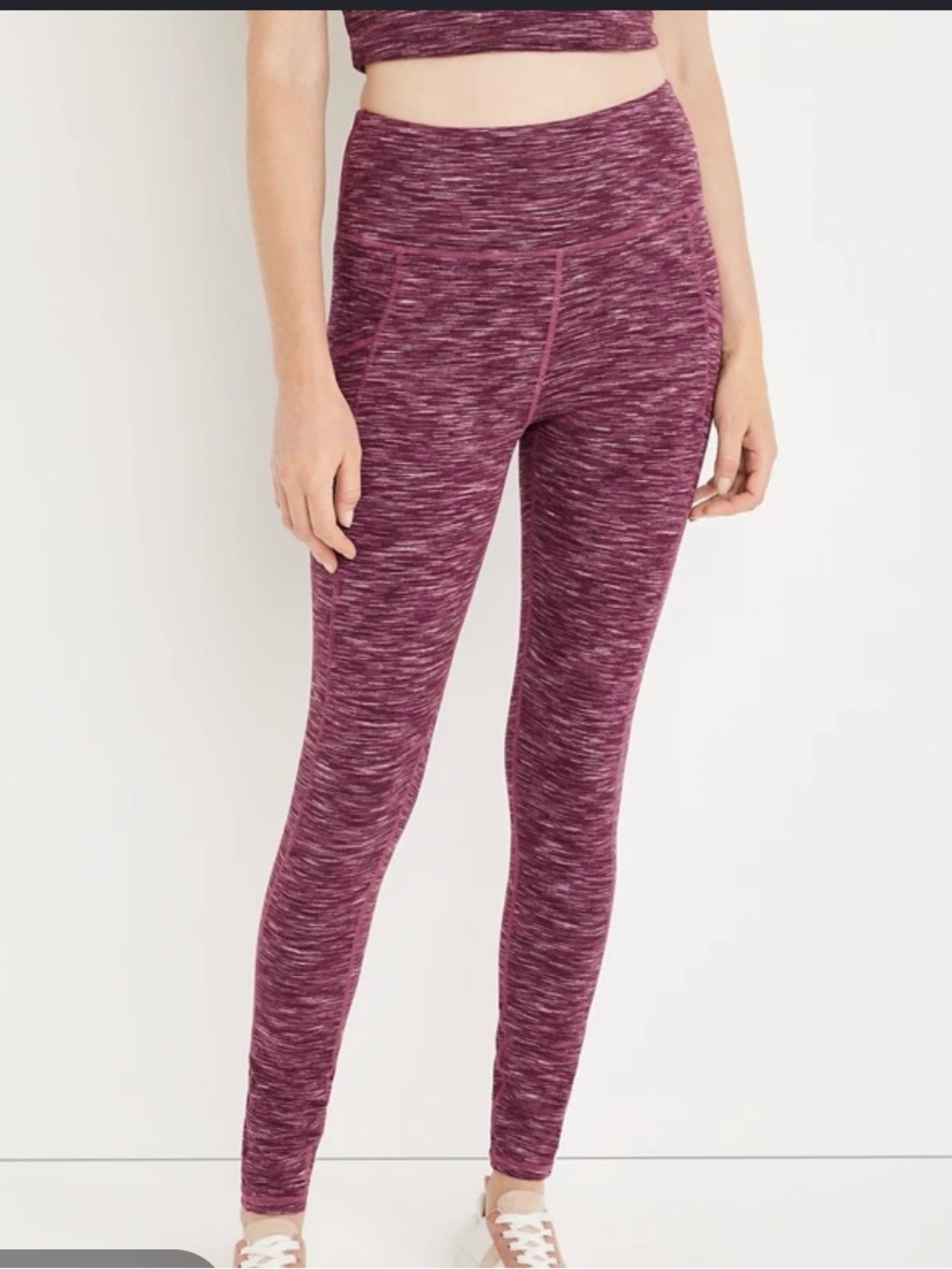Zone Pro Pink/Magenta Space-Dye Leggings